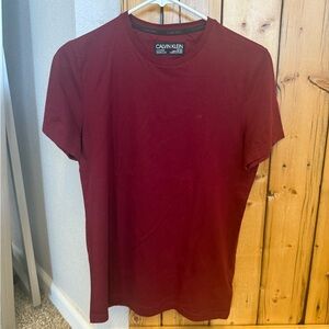 Calvin Klein Men's Red T-Shirt